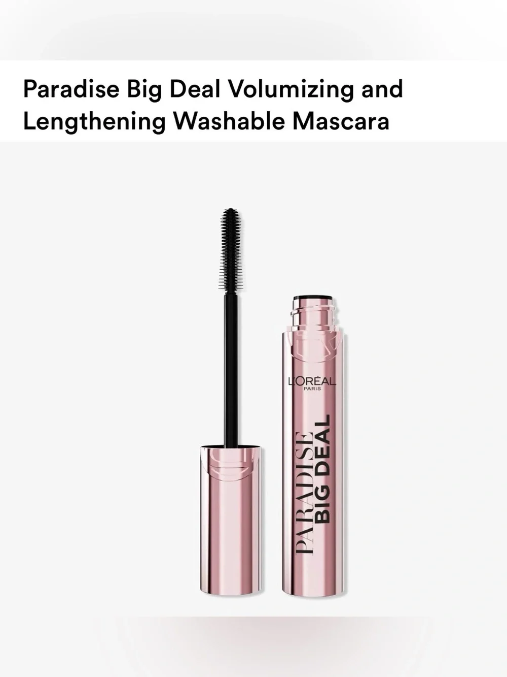 Lancôme Idôle Lash Lifting Volumizing & L'Oréal Paradise Mascara Set